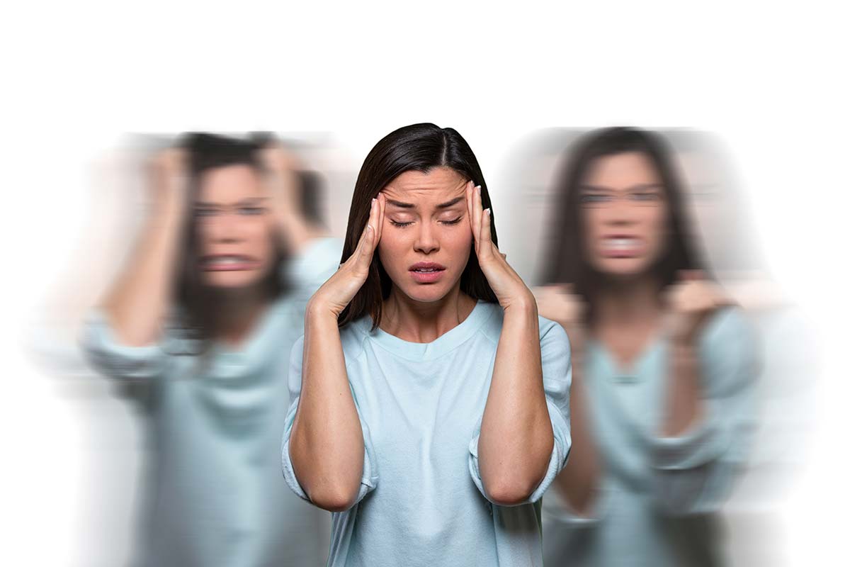 Illustration representing mood disorders