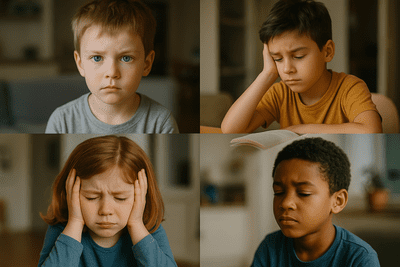Illustration representing neurodevelopmental disorders
